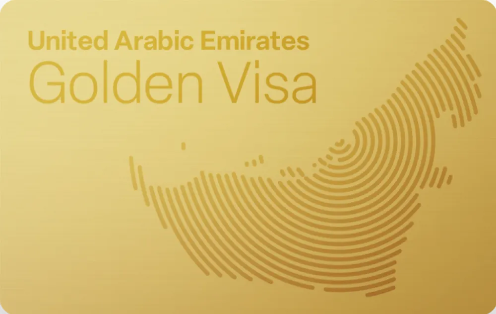 UAE Golden Visa Card